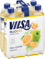 Sixpack VILSA H2Obst Iso-Grape PET 0,75l