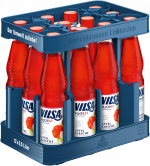 Kasten mit VILSA H2Obst Apfel-Kirsche PET 0,5l