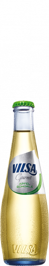 VILSA Mineralwasser Gourmet Apfelschorle Glas 0,25l