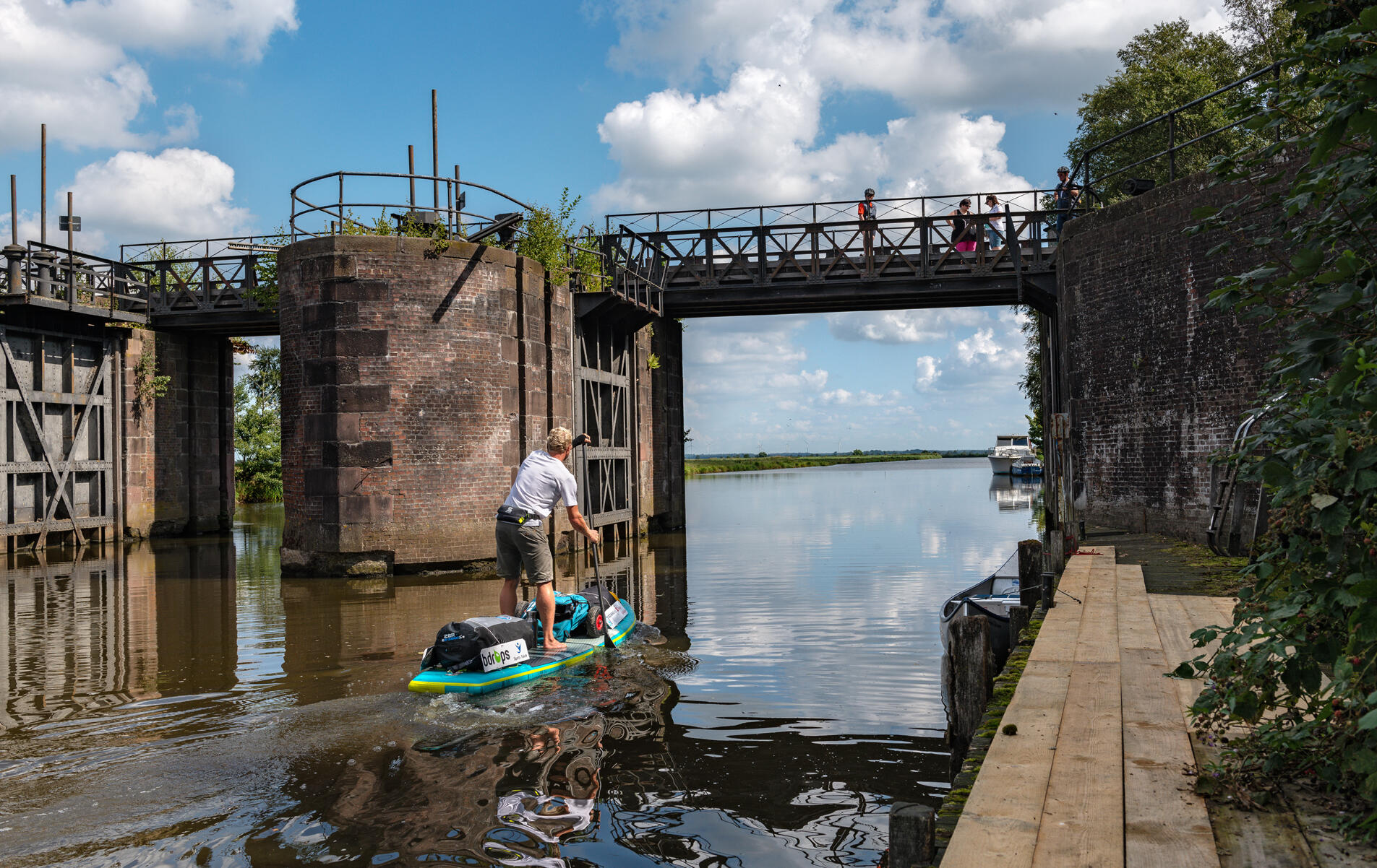 Geeste zwischen Schiffdorfer Stauschleuse und Bad Bäderkese