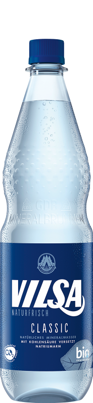 VILSA Mineralwasser classic PET 1,0l