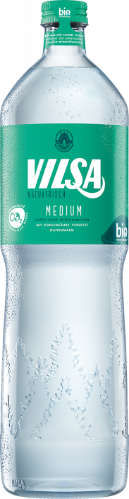 VILSA Genießerflasche Mineralwasser medium