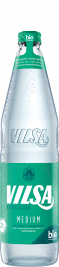 VILSA Mineralwasser medium Glas 0,7l