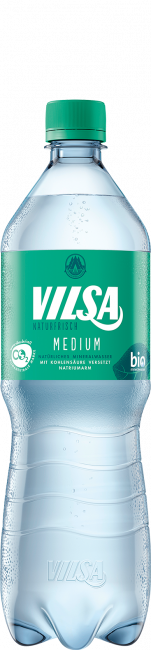 VILSA Mineralwasser medium rPET 1,0l