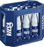 Kasten mit VILSA Mineralwasser classic Glas 0,7l