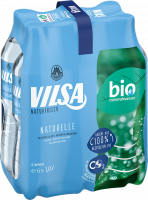 Sixpack VILSA Mineralwasser Naturelle rPET 1,0l