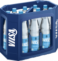 Kasten mit VILSA Mineralwasser Naturelle Glas 0,75l