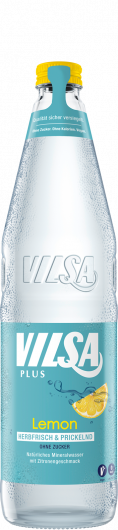 VILSA Mineralwasser Lemon Glas 0,7l