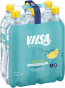 Sixpack mit VILSA Mineralwasser Lemon rPET 1,0l