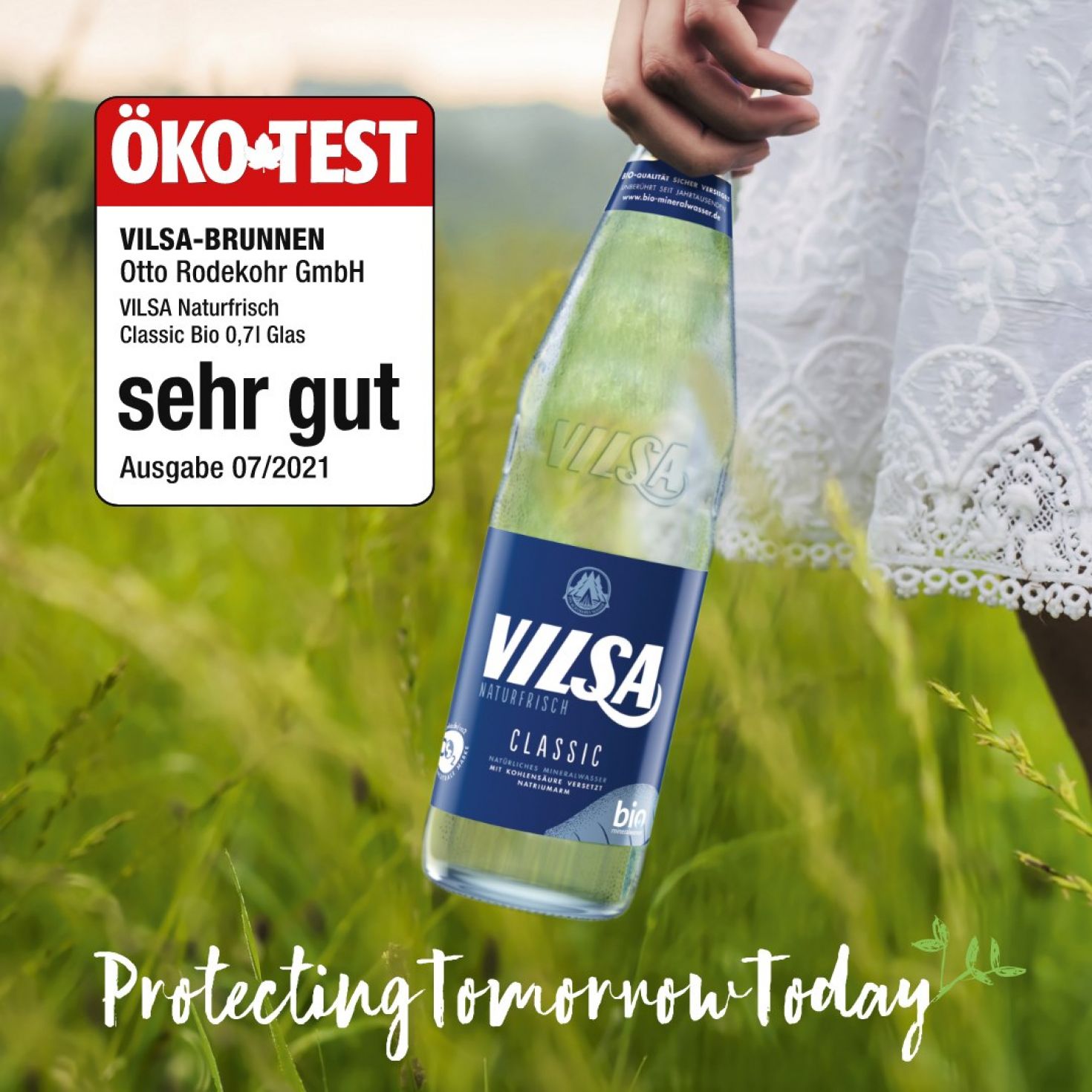 VILSA Mineralwasser Classic: ÖKO-Test "sehr Gut" | VILSA